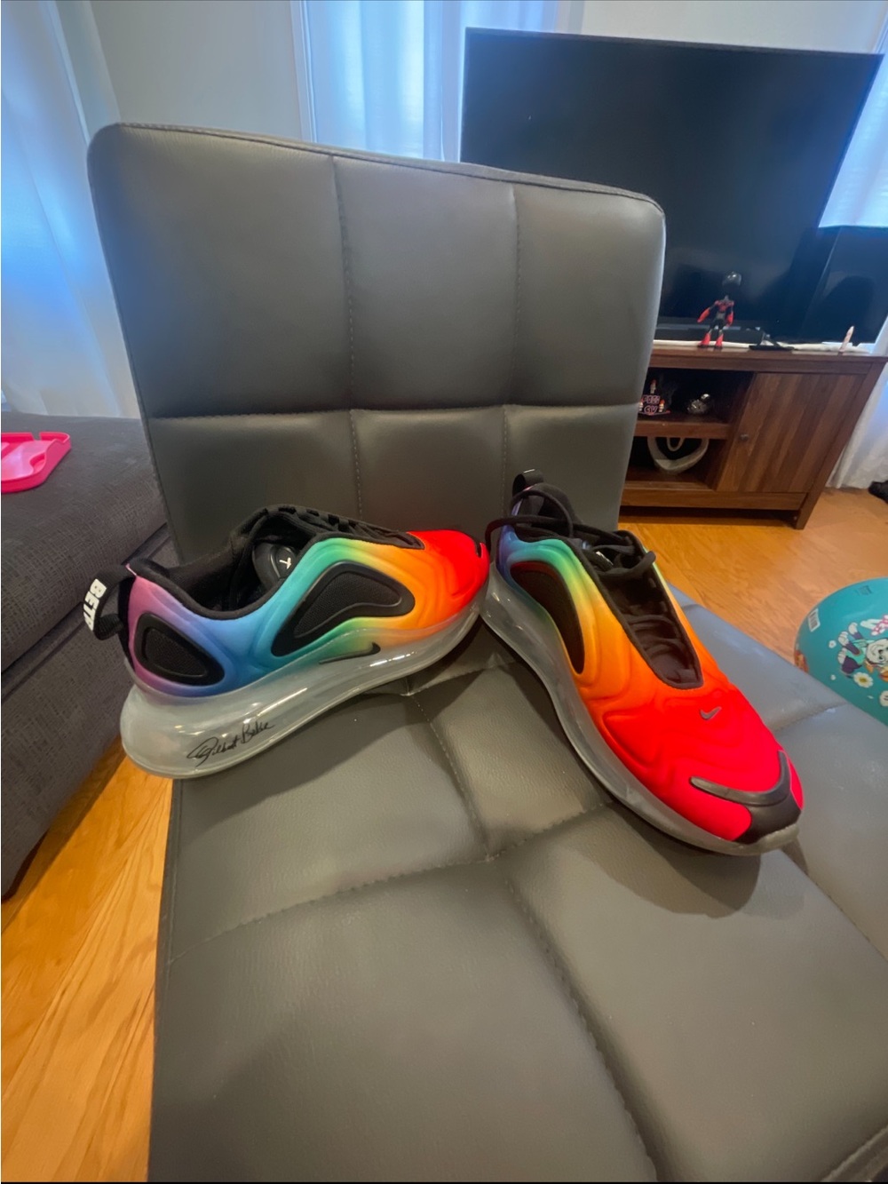 Nike Kids' Rainbow Gradient Air Max Shoes - Multi